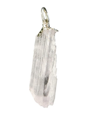 Kunzite gemstone pendant