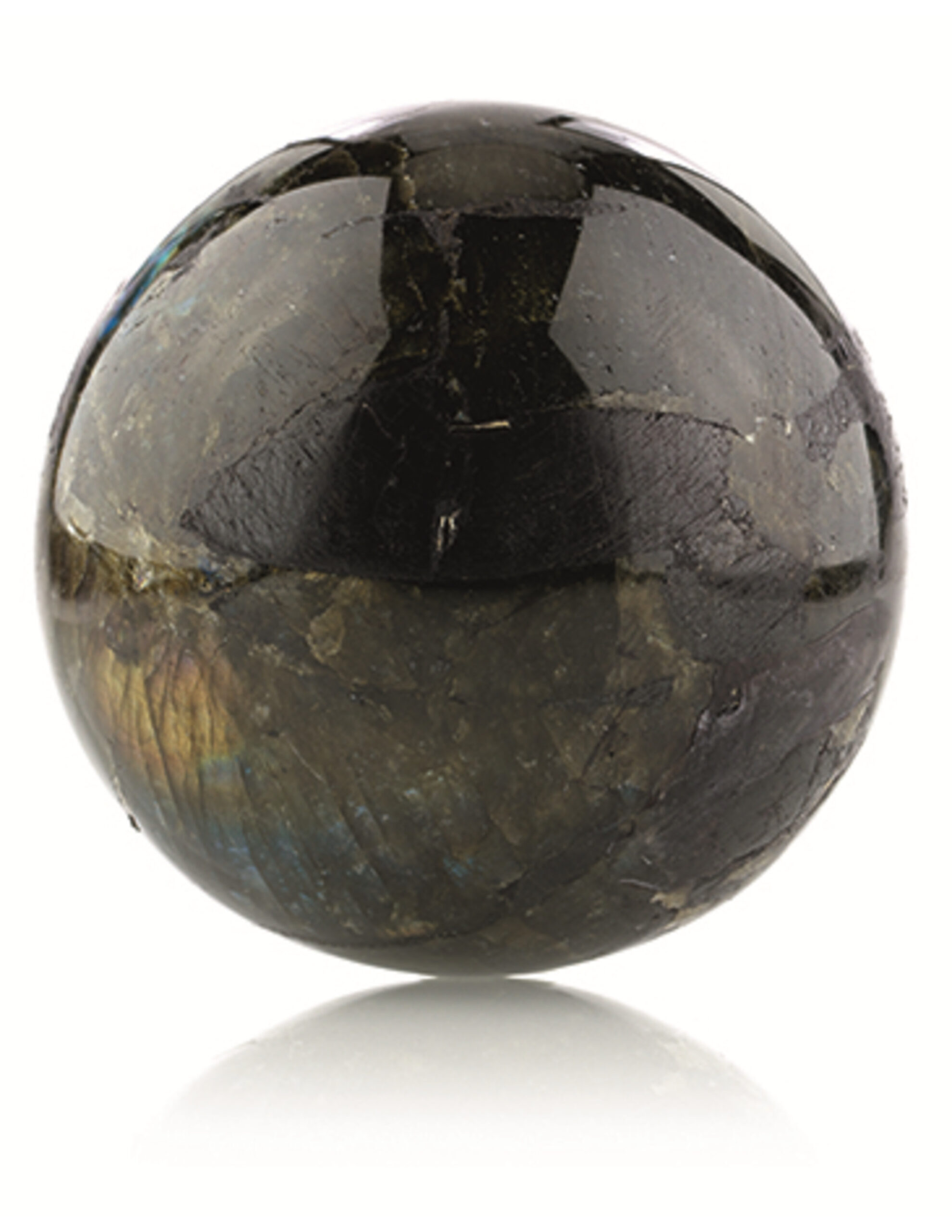 Labradoriet 12 cm edelsteen bol