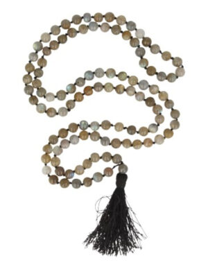 Labradorite mala necklace