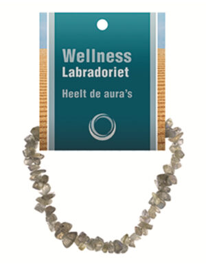 Labradorite split bracelet + card