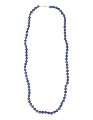 Lapis Lazuli 8mm kralen ketting 73 cm