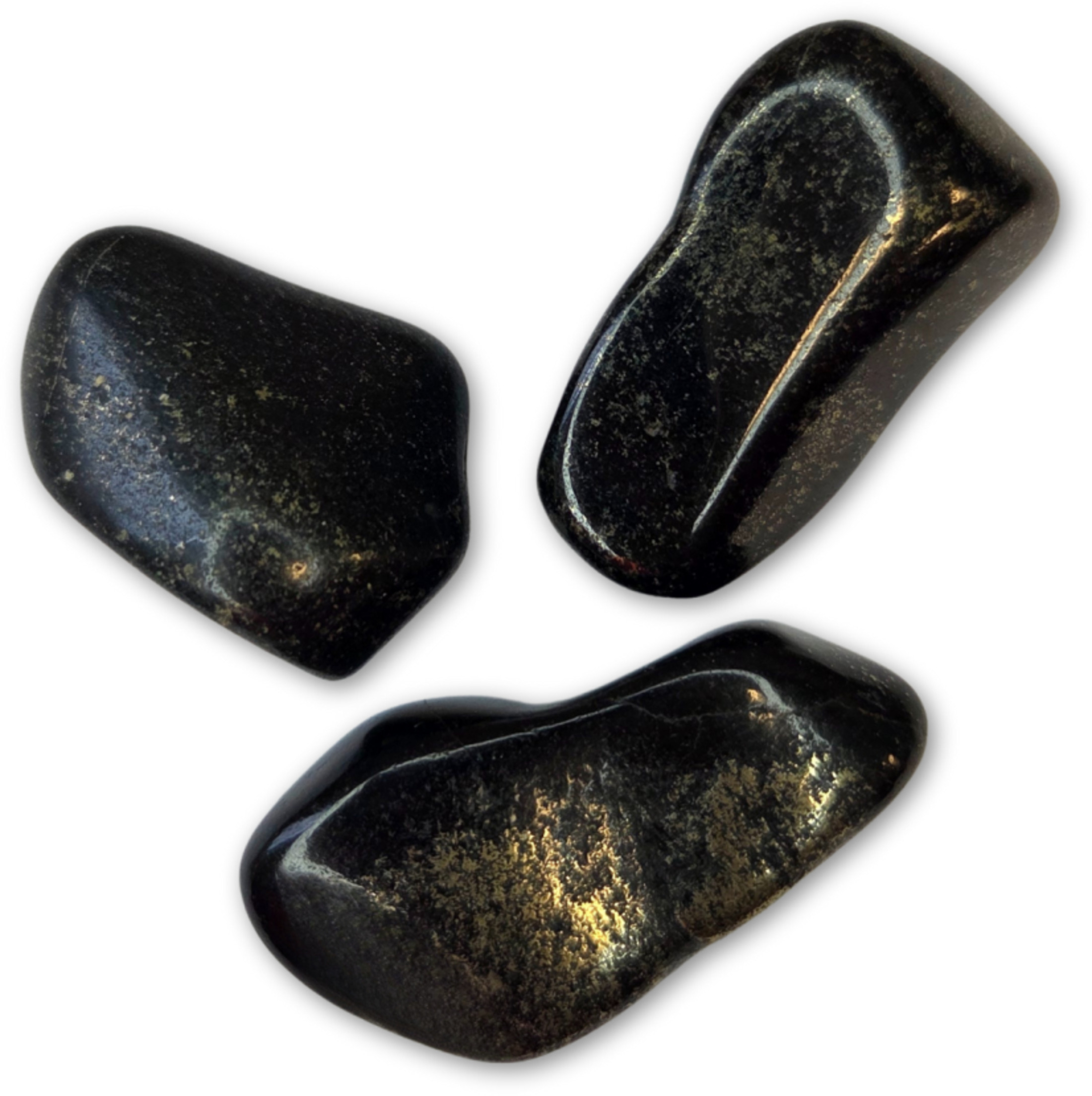 Midnight Lemurian Jade tumbled stones 100 grams