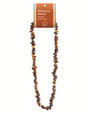 Mokaiet split necklace + card