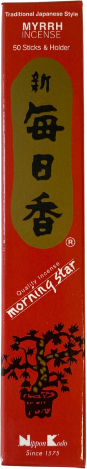 Myrrh wierook stokjes - Nippon Kodo - Morning star