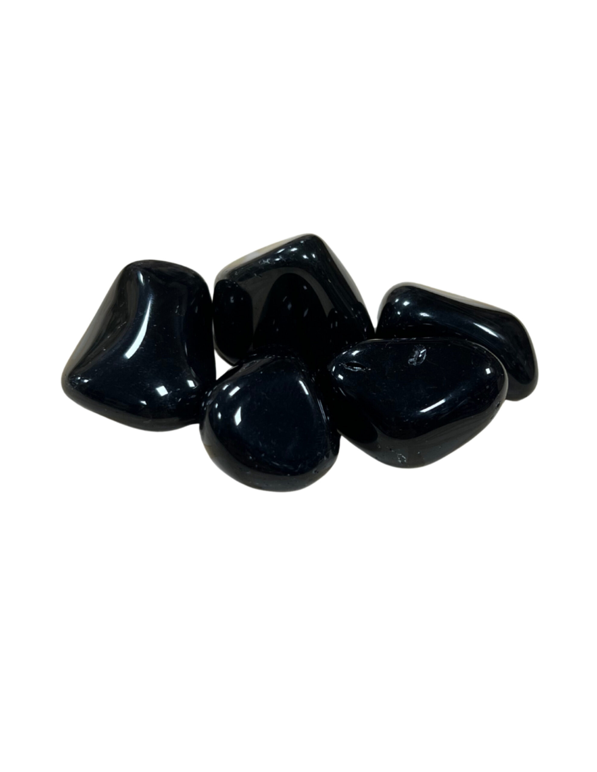 Obsidiaan regenboog trommelstenen 500 gr. (mt3)