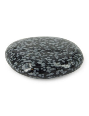 Obsidiaan sneeuwvlok zaksteen