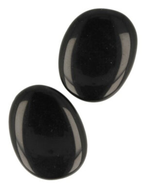 Obsidiaan zwart zaksteen