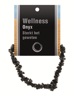 Onyx splitarmband + kaart