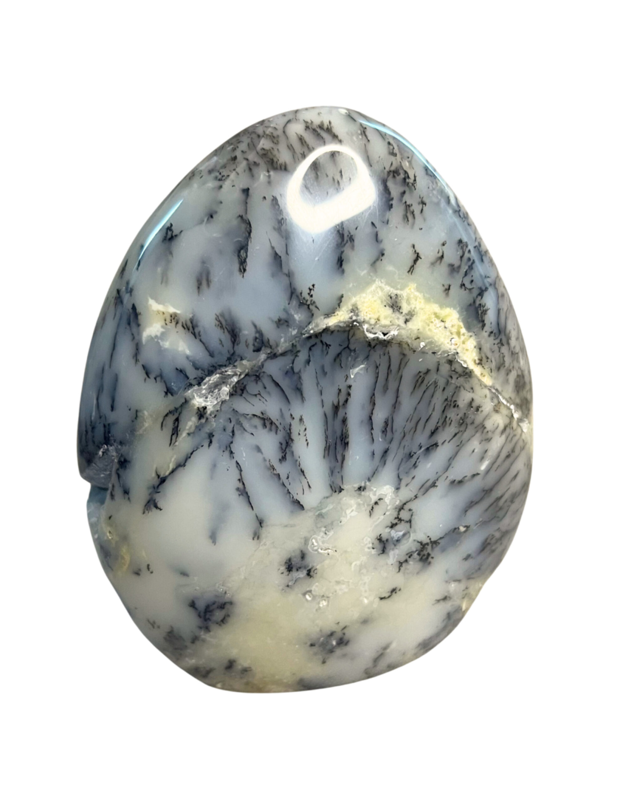 Opaal Dendriet edelsteen sculptuur nr.06