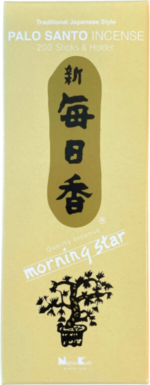 Palo Santo - Nippon Kodo Morning Star - 200 wierookstokjes - XL-pack