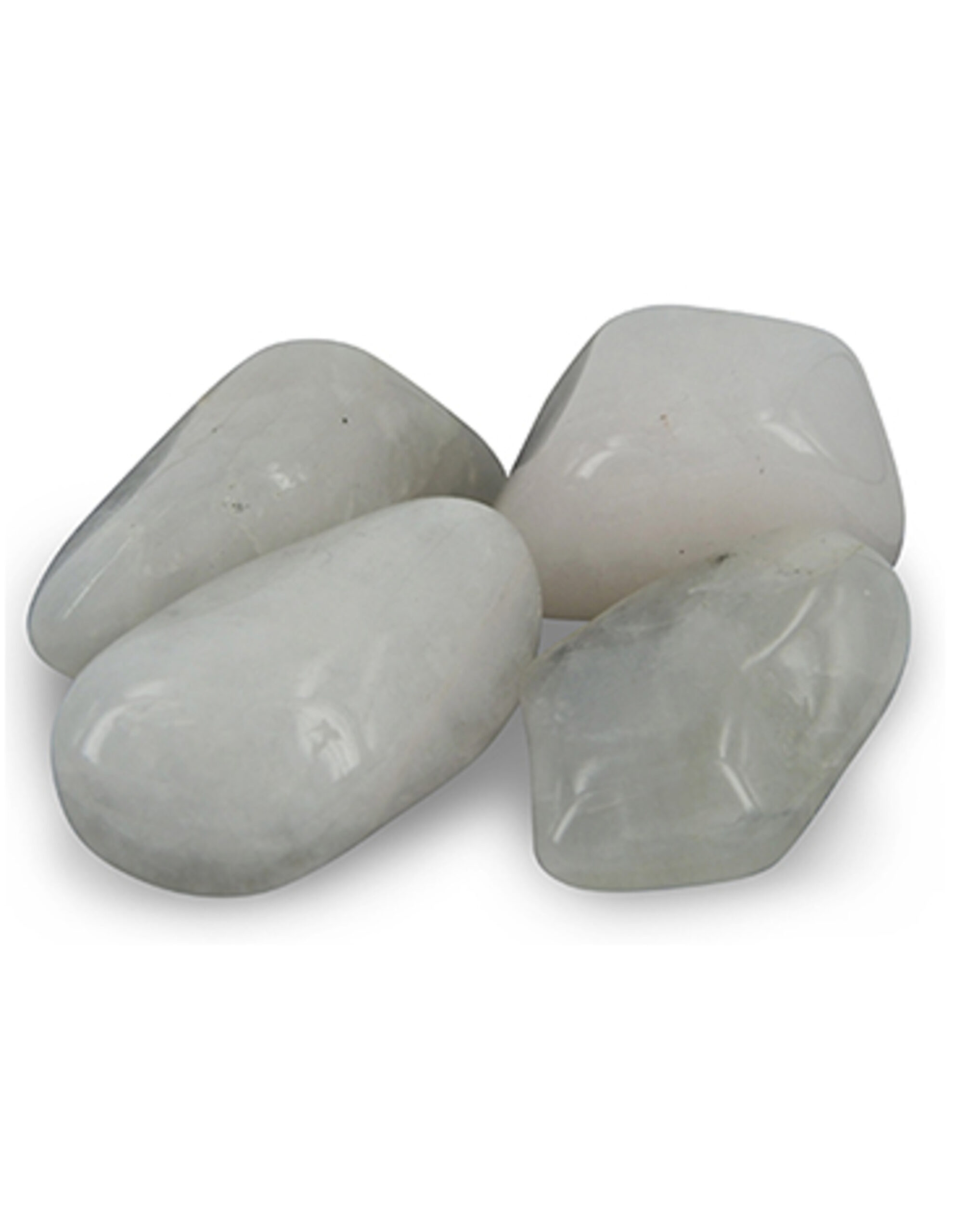 Petalite white tumbled stones 100 gr. (mt3)