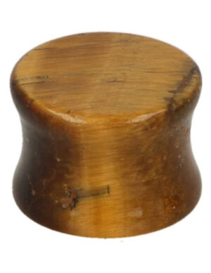 Plug oorpiercing 16 mm Tijgeroog