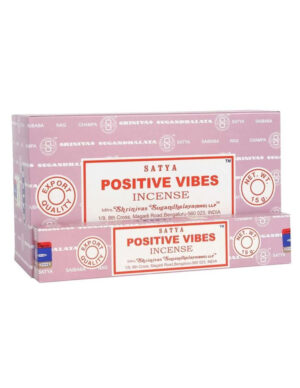 Positive Vibes wierook stokjes 15 grams Satya