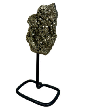 Pyrite rough on stand
