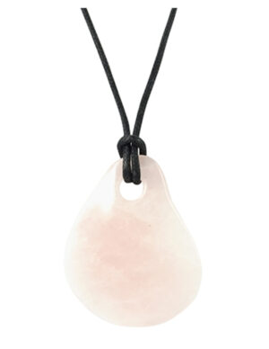 Quitarra Roze kwarts - ketting