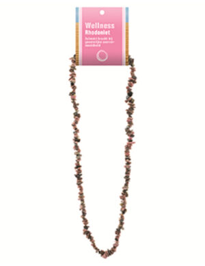 Rhodoniet splitketting + kaart