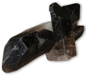 Smoky quartz AB rough cluster no.04