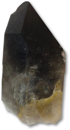 Smoky quartz point polished no.03