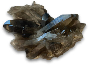 Smoky quartz rough cluster no.04