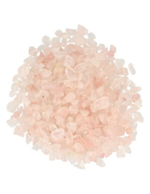 Roze kwarts 1 kg. trommelstenen (mt1)