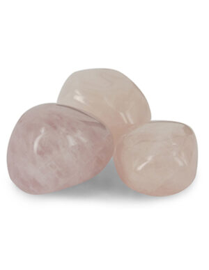 Roze kwarts AB trommelstenen 500 gr. (mt3)