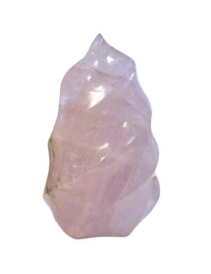 Roze kwarts feng shui vlam nr. 03
