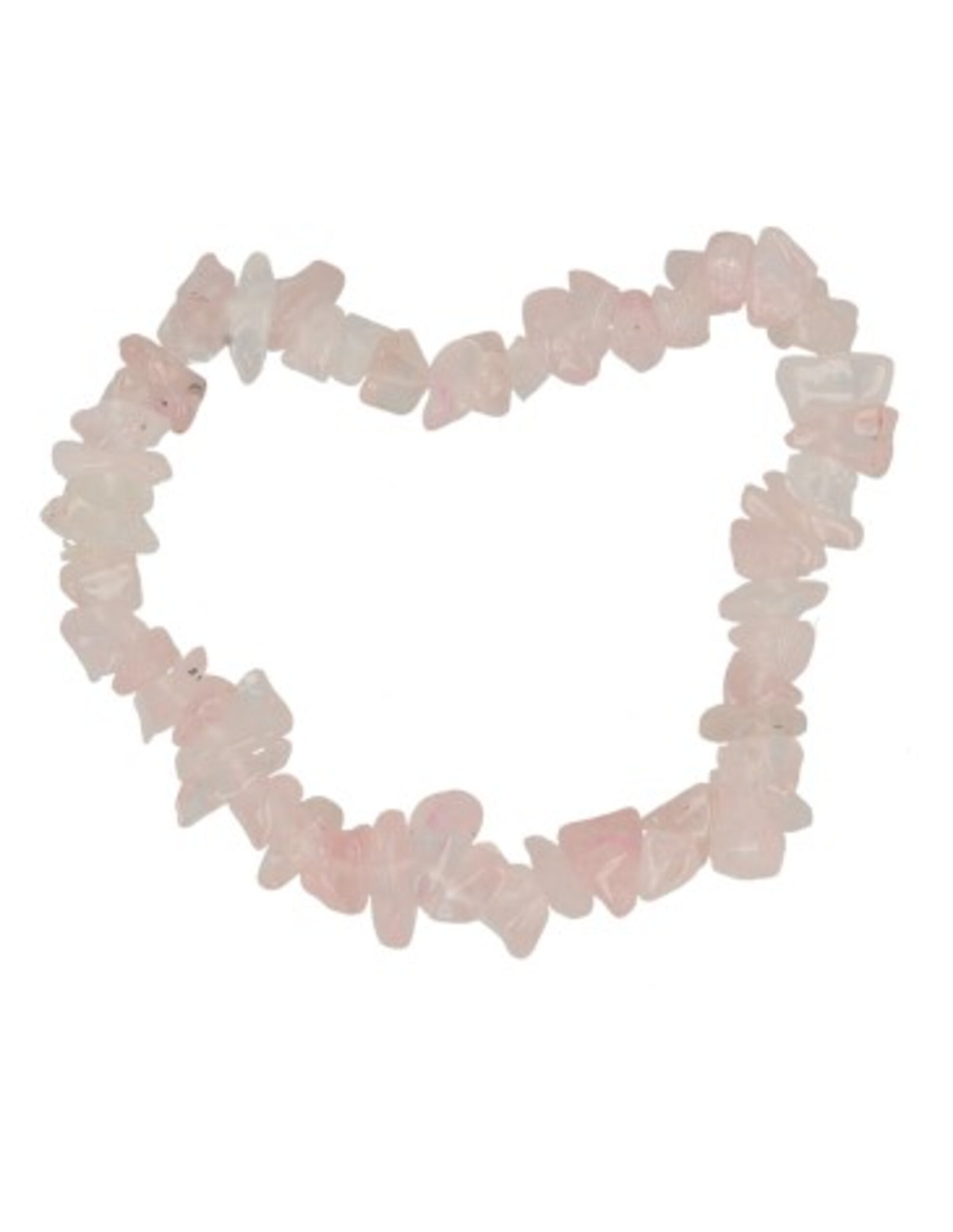 Roze kwarts kinder armbandje split