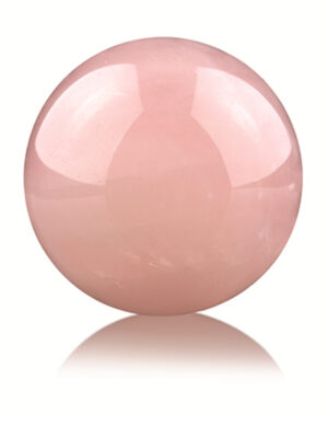 Rozenkwarts 25-30 mm edelsteen bol