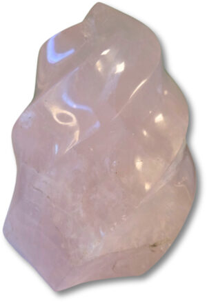 Rose quartz feng shui flame no.09