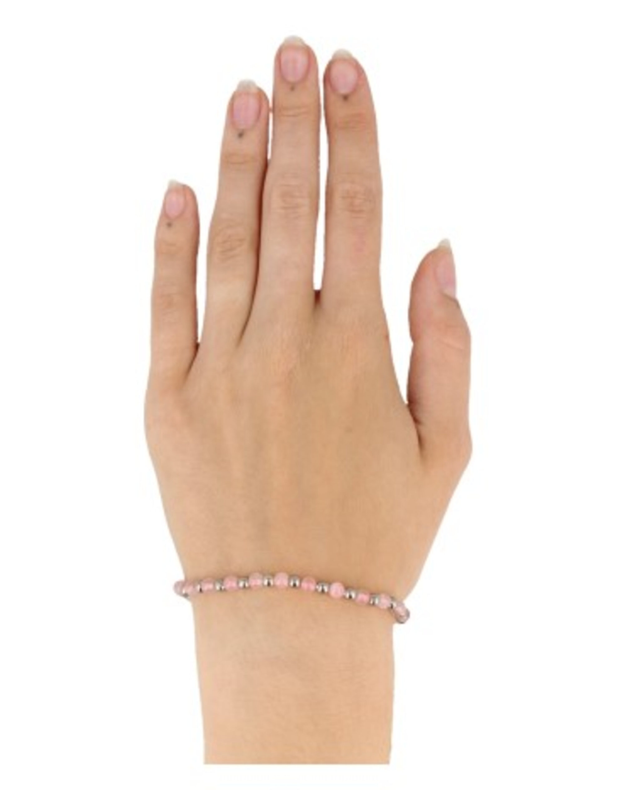 Rose quartz Ibiza love bracelet