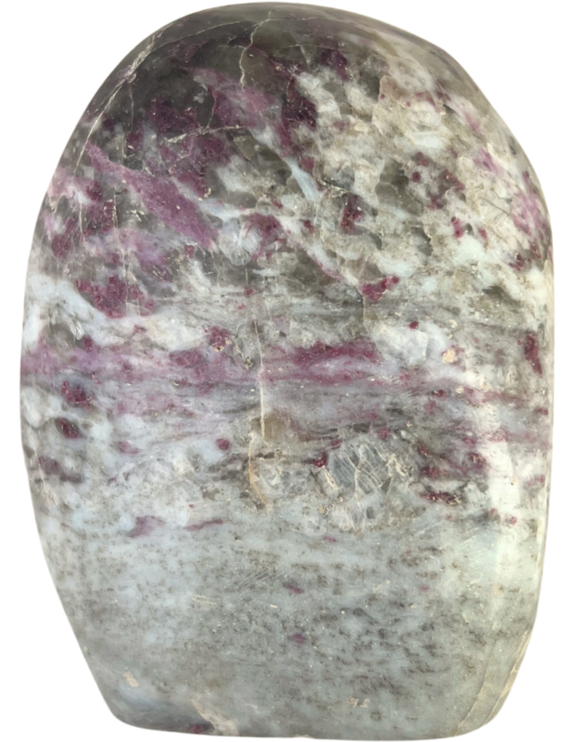 Rubellite in Moonstone Sculpture no.17