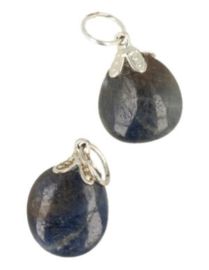 Sapphire cut gemstone pendant