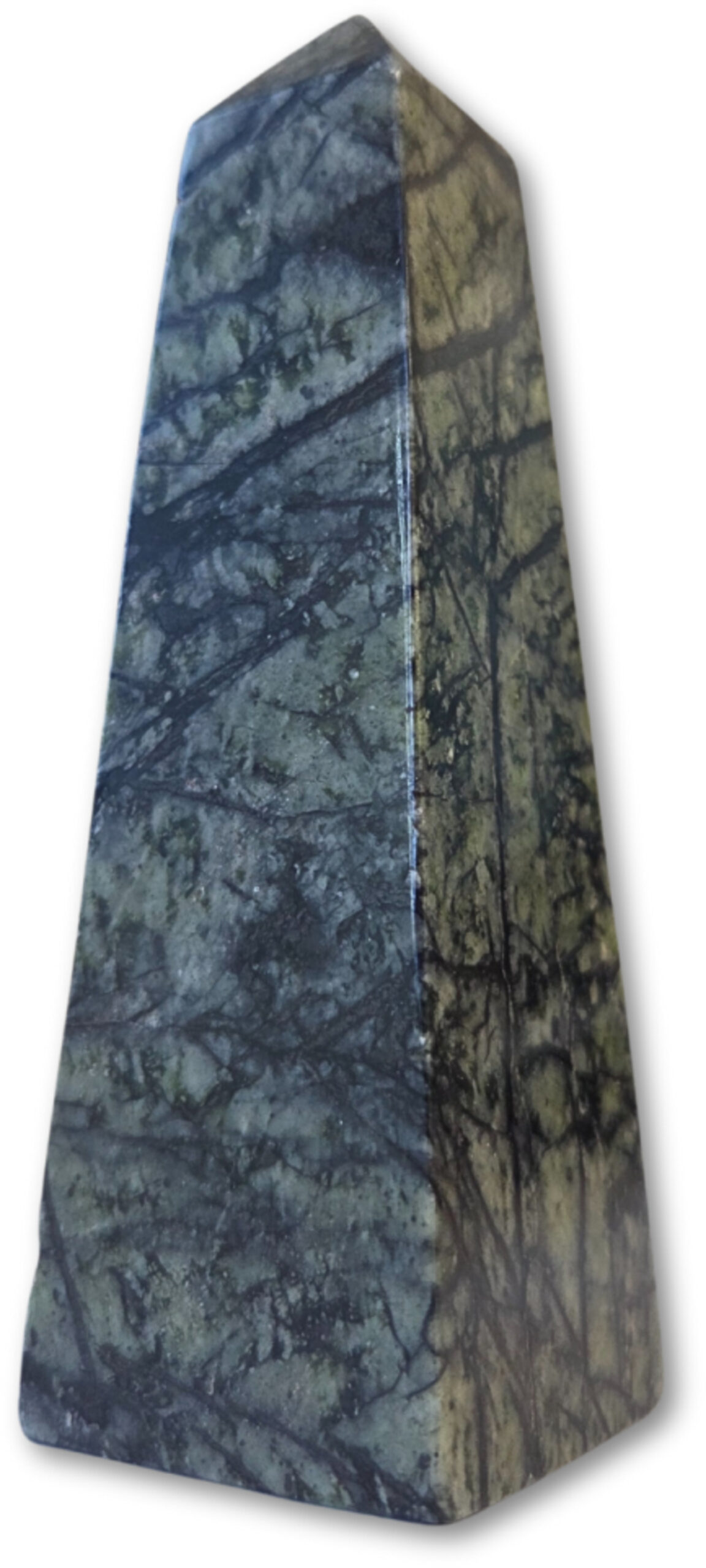 Serpentijn Jungle Jaspis Obelisk nr.20