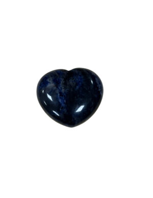 Sodalite gemstone heart 45 mm