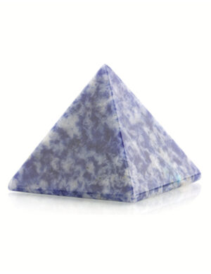 Sodaliet edelsteen piramide 25 mm