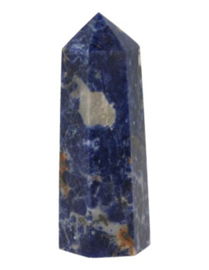 Sodalite Gemstone Point 7-8 cm