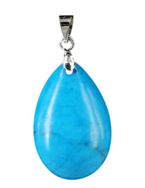 The drop of Howliet blauw - hanger (gekleurd)