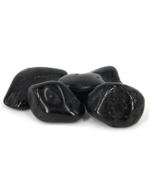 Toermalijn zwart 50 gr. trommelstenen (mt2-3)