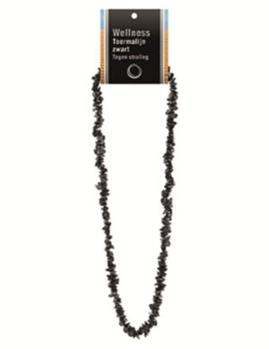 Toermalijn zwart splitketting + kaart