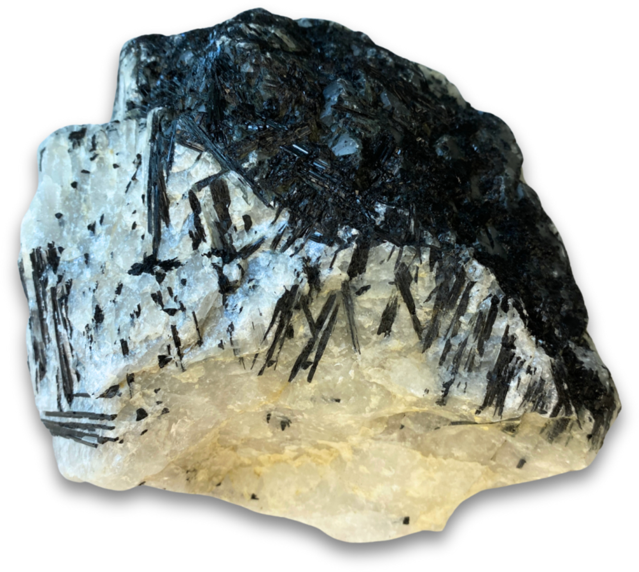 Tourmaline quartz rough no.09