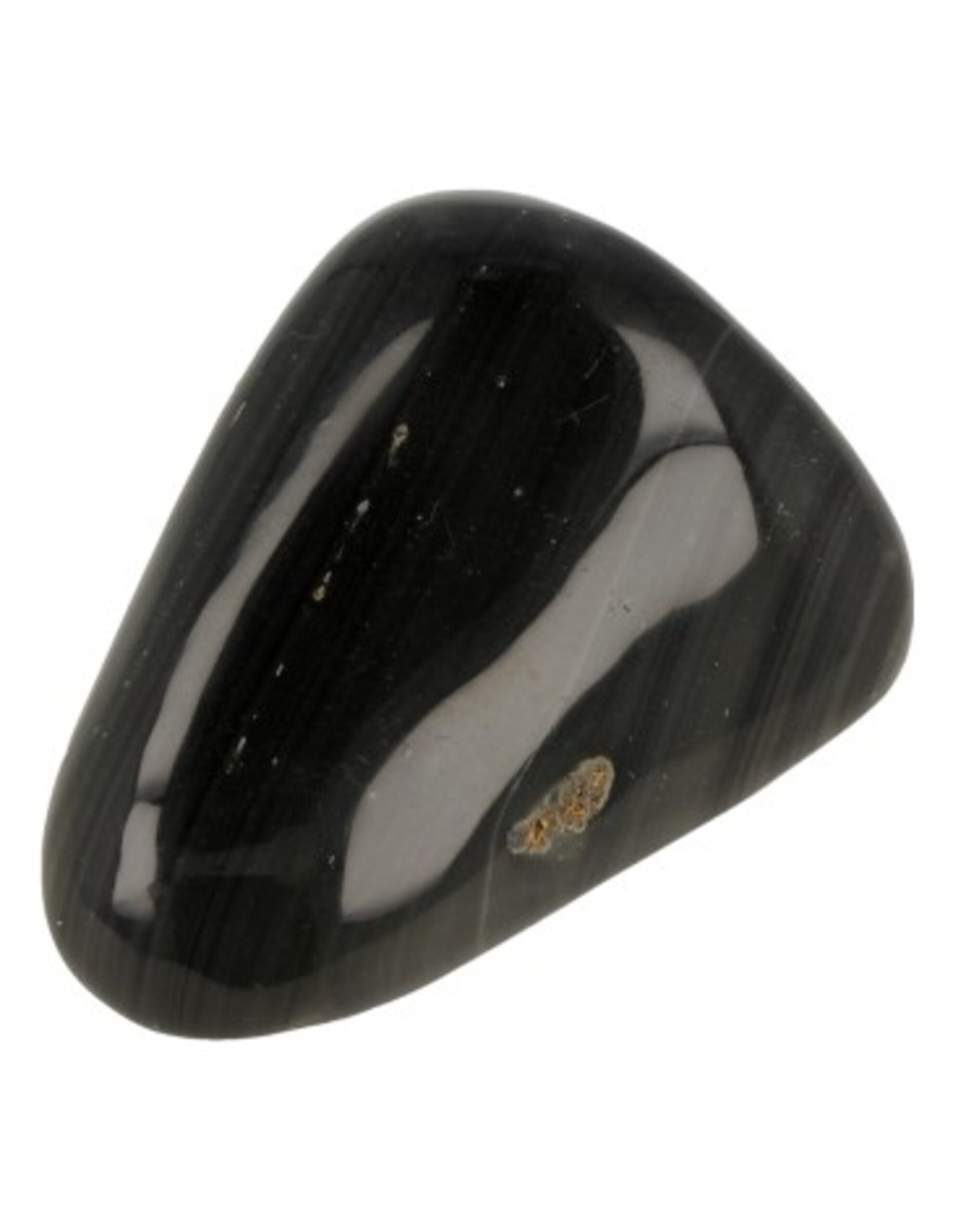 Trommelsteen Obsidiaan regenboog nr.1