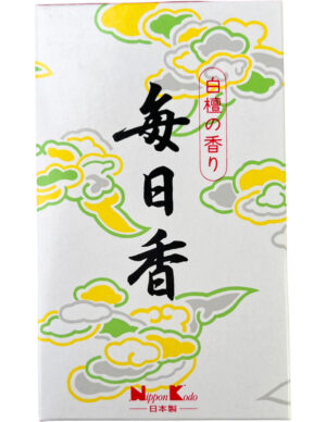 Viva Mainichi-Koh Sandalwood Nippon Kodo - Doos van 10 rollen - Japanse wierook stokjes