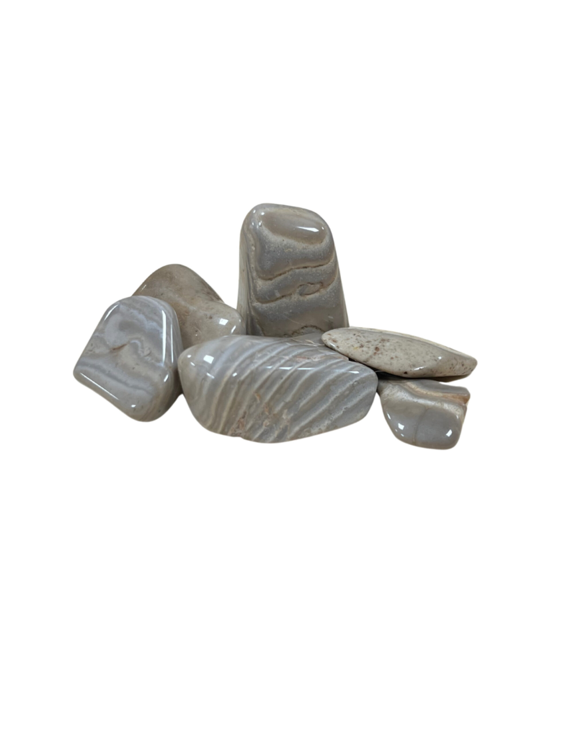 Vuursteen A 100 gr. trommelstenen (mt3)