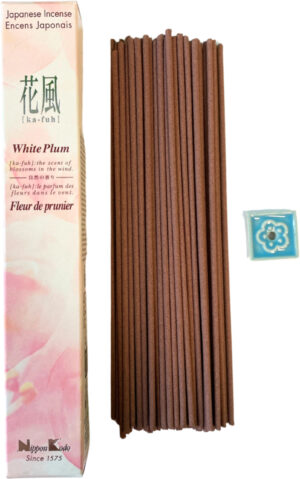 White Plum Ka-Fuh Nippon Kodo wierook stokjes