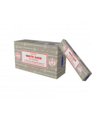 White Sage wierook stokjes 15 grams Satya