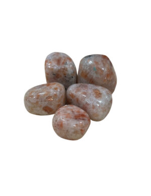 Zonnesteen A 100 gr. trommelstenen (mt3)