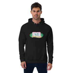 Give Me a Minute unisex hoodie men mock-up